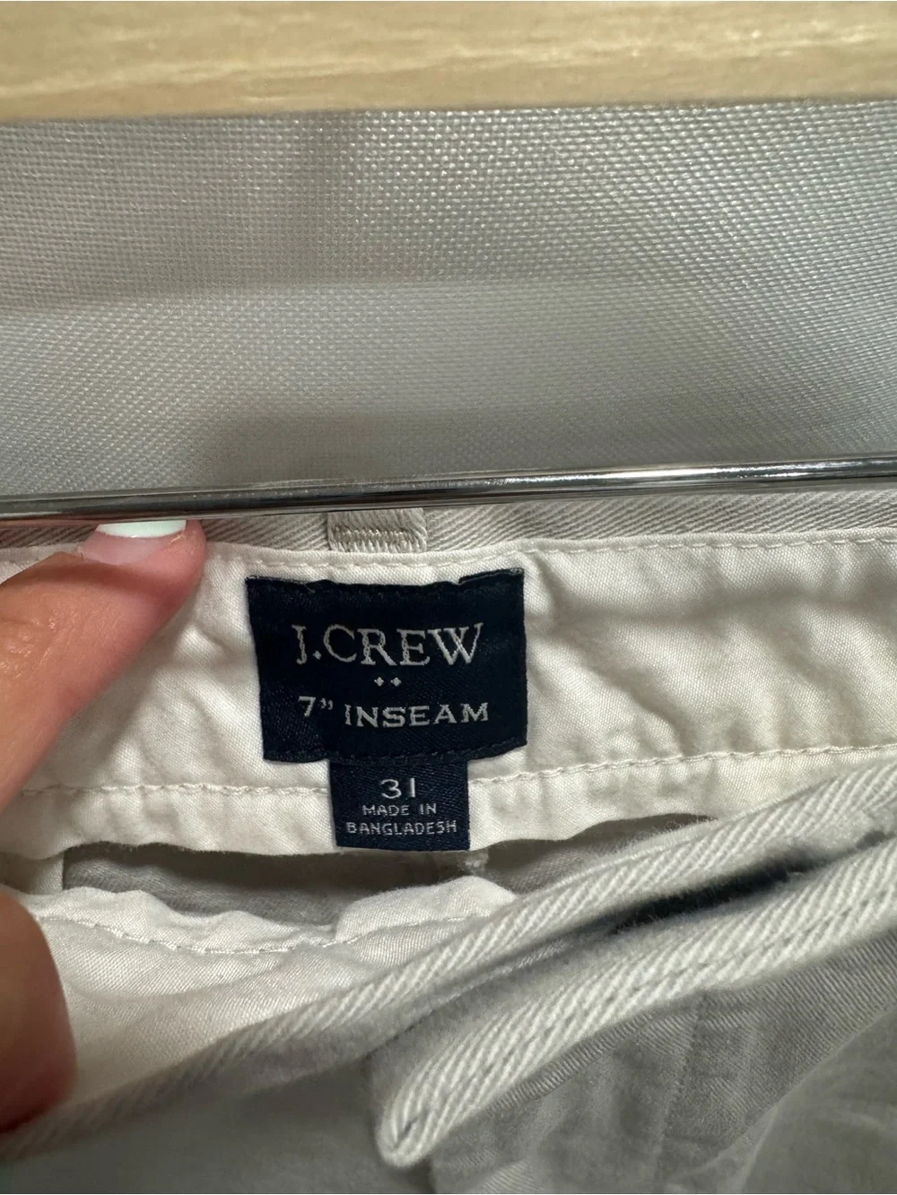 J. Crew Neutral Tan Cotton Shorts
